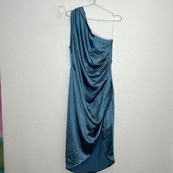 NWT Elliatt CASSINI DRESS CADET BLUE Revolve XXL - Picture 2 of 16